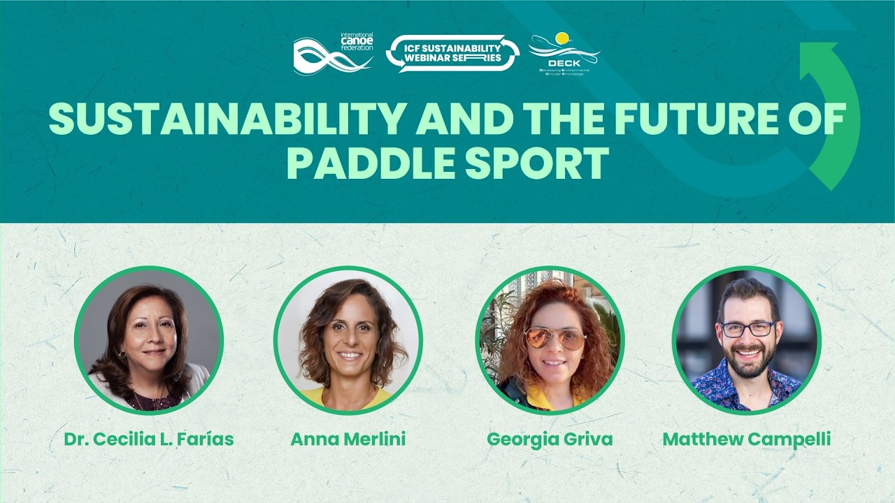 ICF Sustainability Webinar: The DECK Project & The Future of Paddle Sport