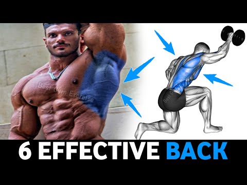 6 Exercises to Build Bigger Back At Gym - Back Workout