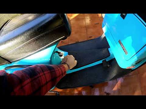 VESPA T5 SIMONINI EXHAUST. polini 152cc