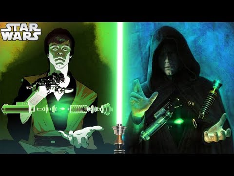 Everything Luke Did When Building His GREEN Lightsaber - Star Wars Explained