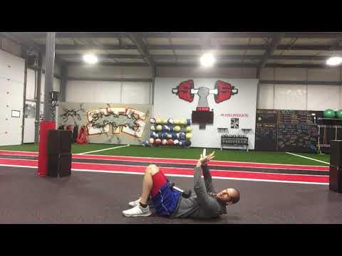 Dumbbell Pullover On Floor