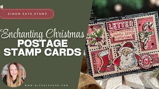 Enchanting Postage Stamp Christmas Cards to Send This Holiday!