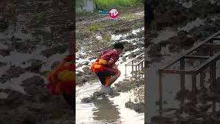 Download lagu Jatuh Disawah !!😆😁👺 Bujang Ganong Lucu Bikin Ngakak #videolucu #shorts #baronganblora #barongan mp3