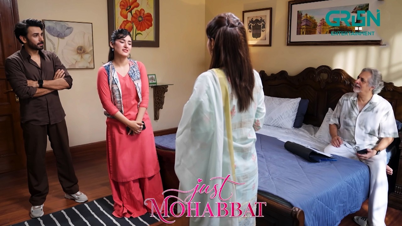 Roha Ke Aane Se Ghar Ke Rules Change | Just Mohabbat | Sahar Hashmi & Ali Ansari | Green TV