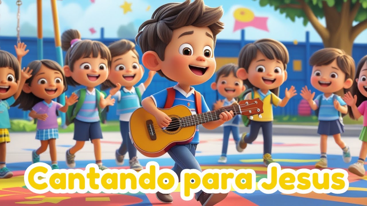Cantando para Jesus: Música Infantil Alegre e Inspiradora para Crianças - VOLUME 1