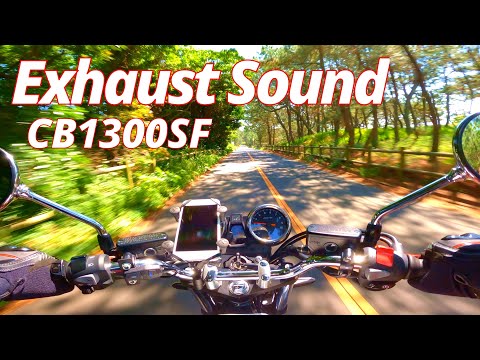[Exhaust sound only] cb1300sf / r's gear / WYVERN / muffler sound remake version