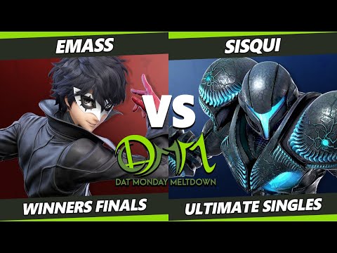 DAT Monday Meltdown 220 Winners Finals - eMass (Joker) Vs. sisqui (Dark Samus) SSBU Ultimate