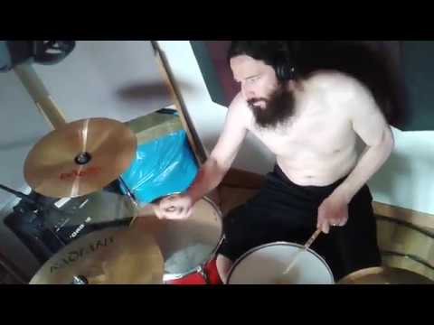 30/05/2014 - REHAB recordings - Guillaume's hipster beard - drums