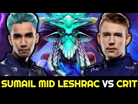 SUMAIL Mid vs CR1T — Random pick Leshrac vs Earth Spirit 7.28 Dota 2