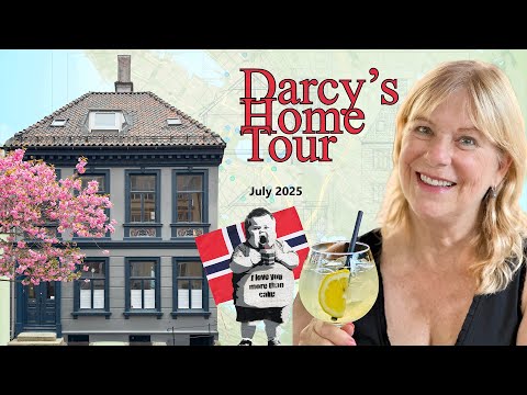 Home Tour of renovated home in Bergen Norway