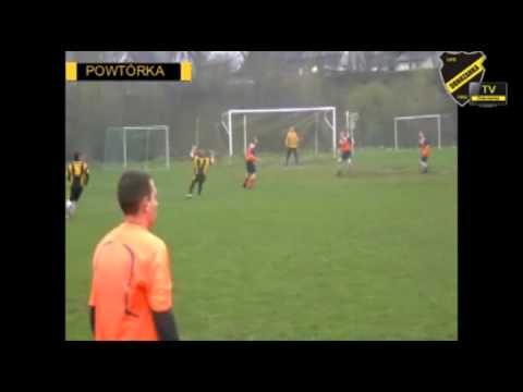 [15.04.2011] Dobrzanka Dobra 2:3 Laskovia Laskowa - gol na 2:3 dla Dobrej
