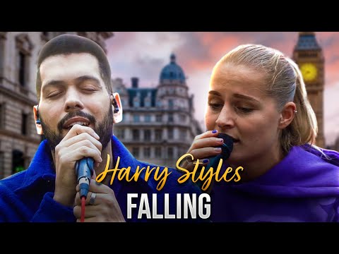 AMAZING Duet In The STREETS Of London | Harry Styles - Falling