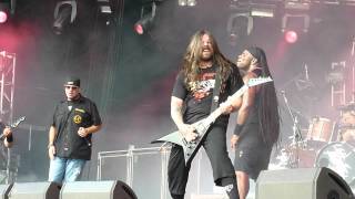 Sepultura feat. Tim 'Ripper' Owens : Territory @ Bloodstock Festival 2012