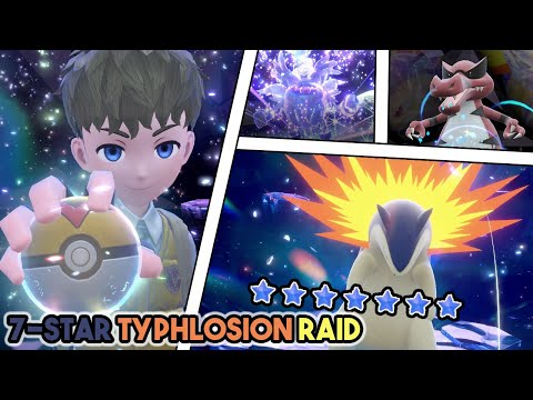 How To Defeat And Farm Typhlosion (Solo & Squad) Pokémon Scarlet & Violet.