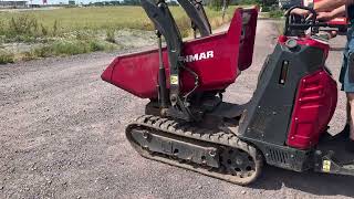 Yanmar C08-A minidumper - Selvlastende - belteg&aring;ende - Kun 357 Timer! carretilla de orugas | Imagen 4 - Agroline
