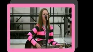 Taylor Swift cover Our Song LILY NELSEN 11-24-09 KDDC Talent Show