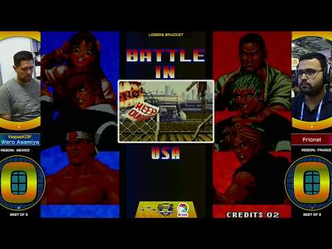 Wero Asamiya 對 Frionel - 拳皇 98 NEO GEO 世界賽 第二季 Top 32