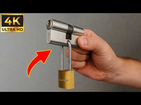 😱 Very Few People Know How to Open A Lock In An Emergency Without Calling A Locksmith