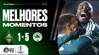MELHORES MOMENTOS: KAIRAT 1 X 5 PANATHINAIKOS | CONFERENCE LEAGUE 26/27 | 2ª RODADA