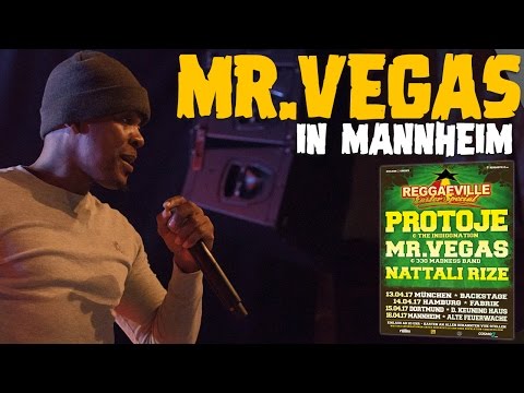 Mr. Vegas in Mannheim, Germany @ Reggaeville Easter Special 2017