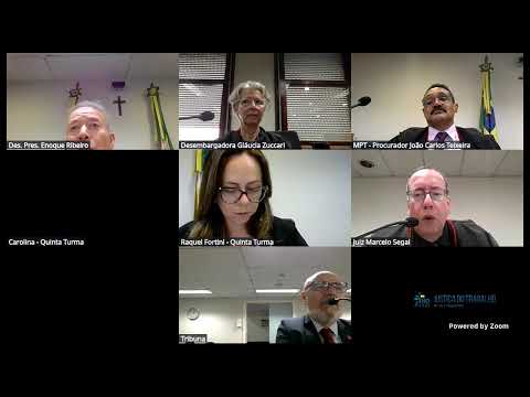 SESSÃO DA QUINTA TURMA - TRT/RJ - 21.01.2026