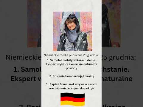 Niemieckie media publiczne 25 grudnia