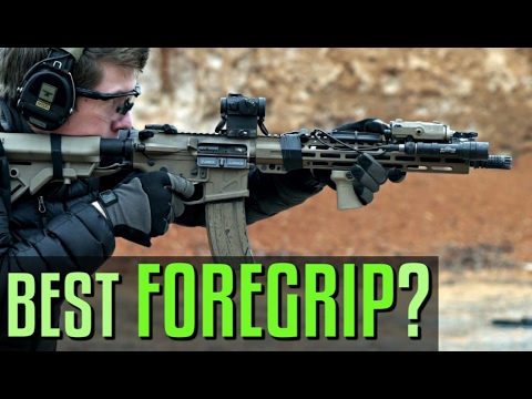 What Rifle Foregrip is Best? Angled? Vertical? Handstop?