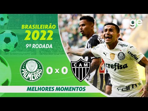 Gols e lances de Palmeiras x Atlético Mineiro