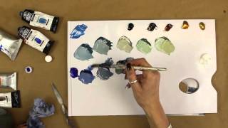 Ultramarine Blue in Mixes
