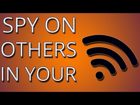 1st YouTube video about how to spy on someone through wifi