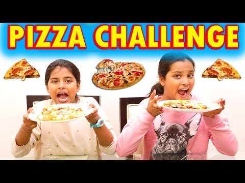 React Kids vs Food | The Pizza Challenge | Gross Toppings – Pizza Eating Contest Video