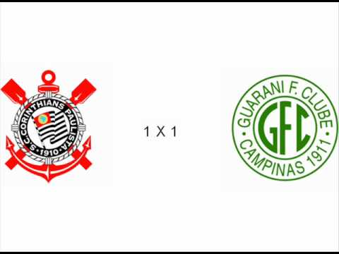 CORINTHIANS 3 X 1 GUARANI CAMPEONATO BRASILEIRO SÉRIE A 1ºTURNO  2010