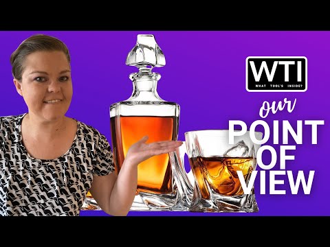 FineDine European Whiskey Decanter Set - WTI product video review
