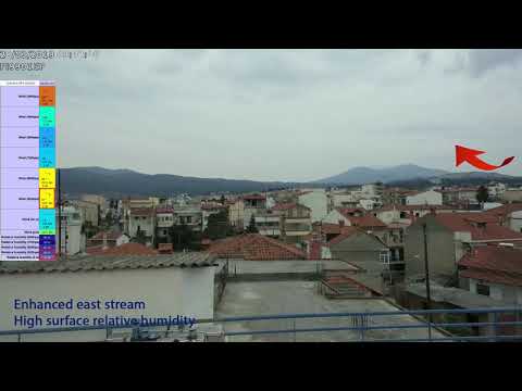 Altocumulus Lenticularis over Hortiatis Mount (28/3/2019)