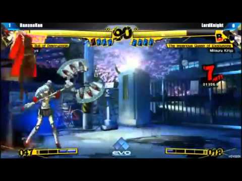 EVO 2013 - Persona 4 Arena Loser's Final - Bananaken vs LordKnight