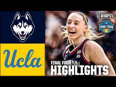 Final Four: UConn Huskies vs. UCLA Bruins | Women's NCAA Tournament | Full Game Highlights
