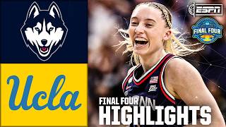 Download lagu 2025 Final Four: UConn Huskies vs. UCLA Bruins | Women's NCAA Tournament | Full Game Highlights mp3