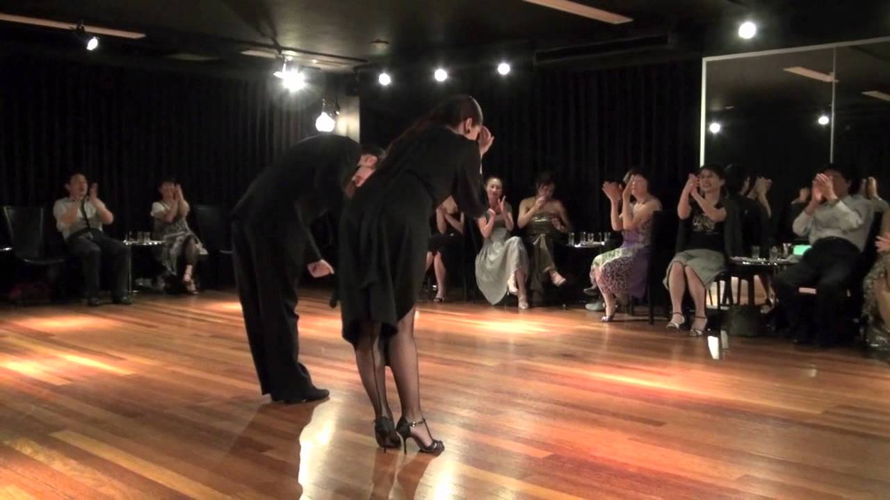 Vanesa Villalba y Facundo Pinero Demonstration on April 15, 2012 at Tango Tokyo Academy