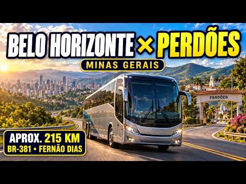 🚌 **De Belo Horizonte a Perdões–MG | Viagem pelas Estradas de Minas Gerais**