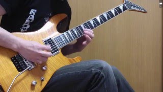 Impellitteri -The Young And The Ruthless(Arpeggio Sequence - Guitar Cover)
