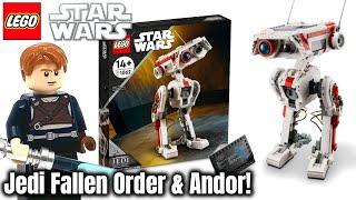 Erstes Jedi: Fallen Order & ANDOR Set! | LEGO Star Wars 'BD-1 Droide' Bilder & Details! | Set 75335