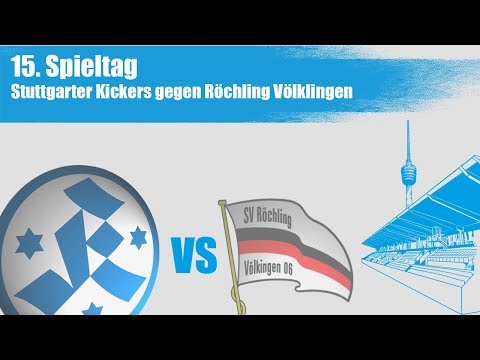 15. Spieltag, Stuttgarter Kickers vs. Röchling Völklingen - Spielbericht