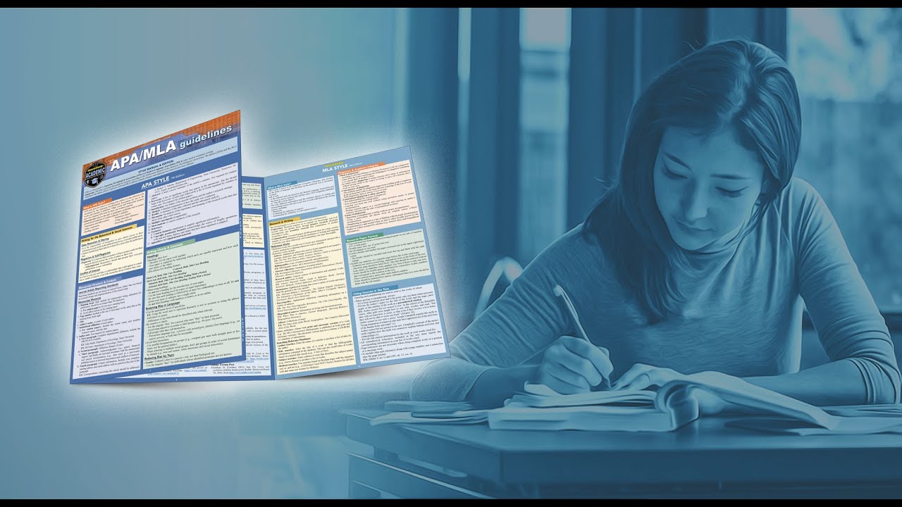 QuickStudy | APA/MLA Guidelines Laminated Study Guide
