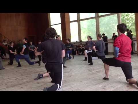 Georgian Dance Rehearsal