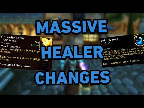 Massive Changes for Holy Pally and Resto Shaman!