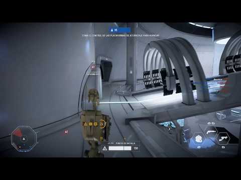 Doble muerte de Doride Separatista. Star Wars Battlefront. Kamino. Multiplayer