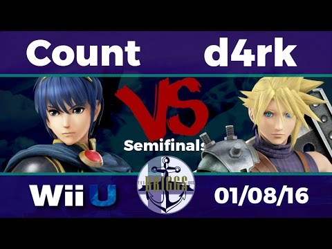 The Briggs House 2 - Count (Marth) Vs. d4rk (Cloud, Bowser) SSB4 R1 - Smash 4