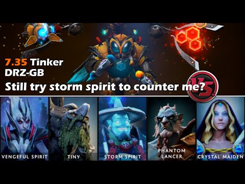 Still try storm spirit to counter me? | Dota 2 Tinker Gameplay 129