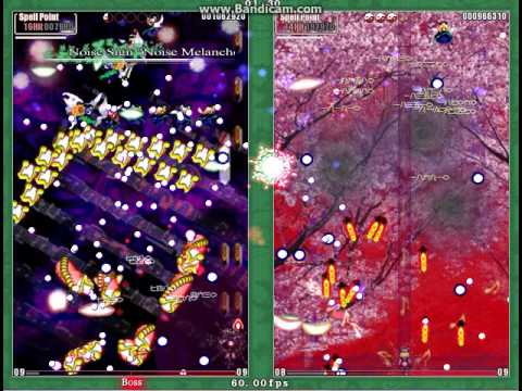 Touhou 9: Phantasmagoria of Flower View - Shiki (Sothe) vs Lunasa (Ness) - (Hard)