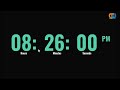 How To Create Digital Clock Using HTML CSS JavaScript Simple Project 1